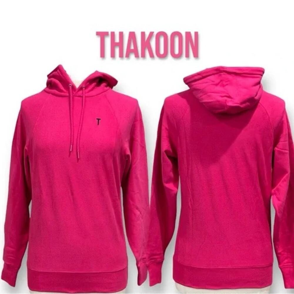 NWT-THAKOON Unisex Sweatshirt Hoodie in‎ Hot Pink Color SizeXS & Sm Ret$165
